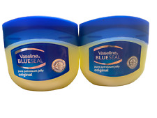 Vaseline 100% Pure Petroleum Jelly Skin Protectant 3.75 oz 100 ml (Pack of 2)