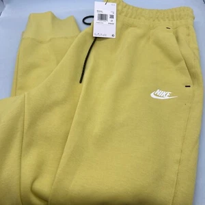Nike Sportswear Plus Tech Fleece Hose Damen Gr. 1x Gelb DA2043-304 High Rise - Bild 1 von 20
