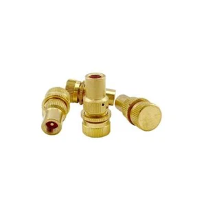 4x High Quality Brass Tyre Deflators - Picture 1 of 1