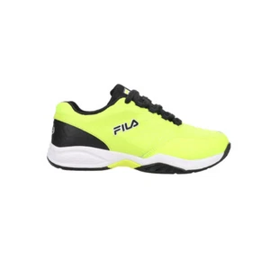 Fila Axilus Lace Up Tennis Youth Boys Yellow Sneakers Athletic Shoes 3TM00597-7 - Picture 1 of 5