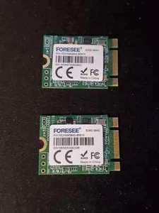 2x 64GB M.2 SSD 2230 FORESEE FE2H0M064G-B5X10 E2M2 (From Valve Steam Deck) - Afbeelding 1 van 1