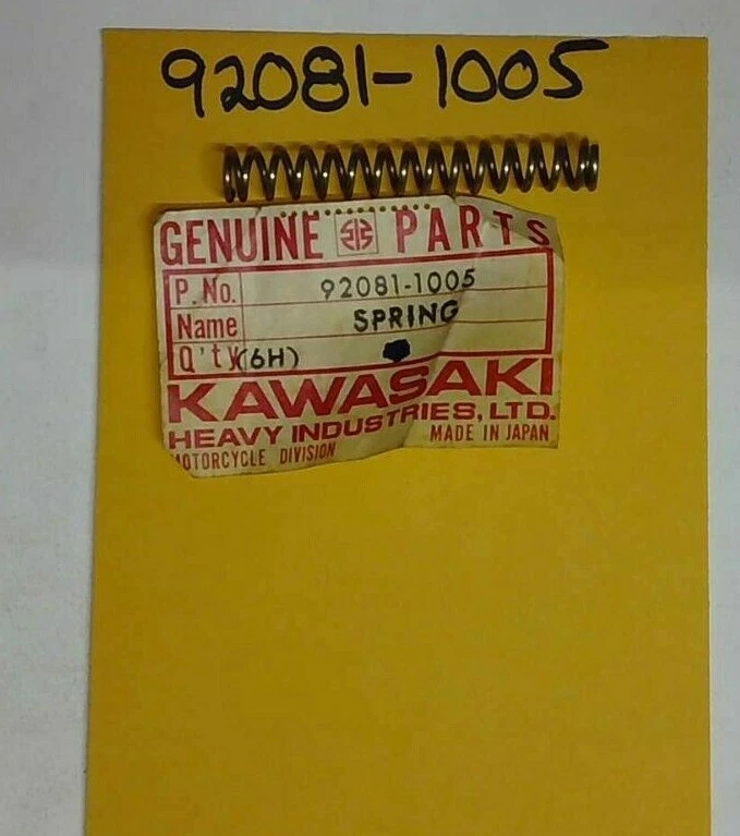 Nuevo de Lote Antiguo Original Kawasaki Parada del Acelerador Tornillo Muelle KL250 KZ400 92081-1005 ENVÍO RÁPIDO Foto 1 de 1