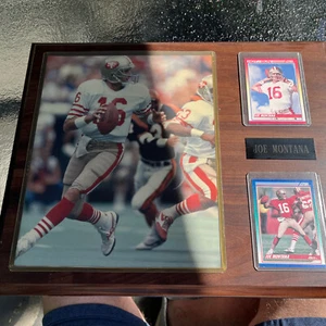 Joe Montana Photo Picture Plaque San Francisco 49ers Football Collage. 12” x 15” - Picture 1 of 4