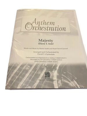 MAJESTY(HERE I AM) Anthem Orchestration~D.T.Clydesdale~Orchestra Parts/Score - Image 1 of 2