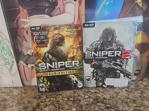 SNIPER: GHOST WARRIOR PAQUETE DOBLE 1 Y 2 PARA PC NUEVO Precintado - Imagen 1 de 4