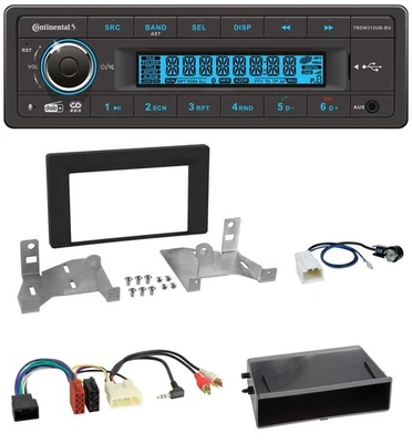 Continental MP3 DAB USB Bluetooth Autoradio für Toyota Aygo AB7 ab 2022 mattschw - Bild 1 von 4