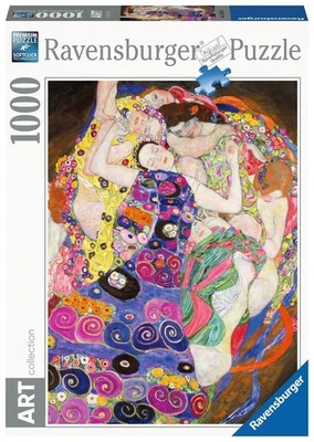 PUZZLE ravensburger LA VERGINE - KLIMT art collection 1000 PEZZI 50 x 70 cm - Immagine 1 di 2