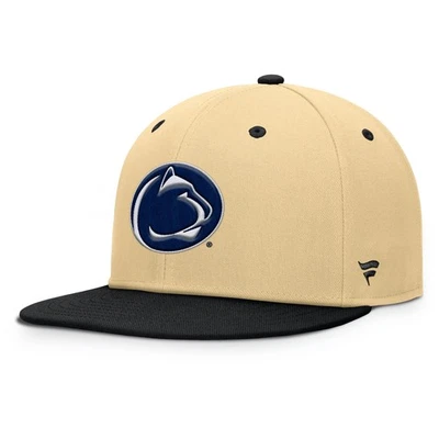 Sombrero ajustado para hombre Fanatics caqui/negro Penn State Nittany Lions equilibrio Foto 1 de 4