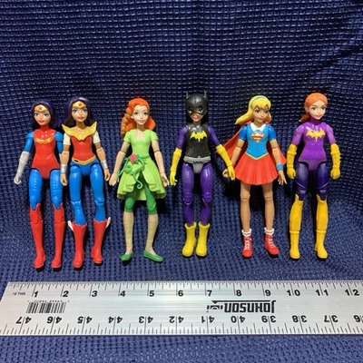 Figura de acción Mattel 2015 2016 - 6" - DC Super Hero Girls - Lote - Envío gratuito Foto 1 de 2