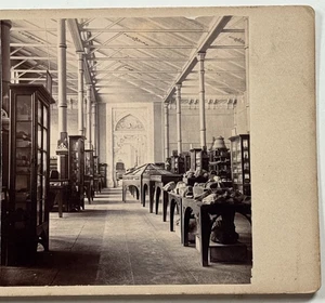 Fotografia di un manufatto storico espositore, Punjab, Lahore, stereoview vintage - Foto 1 di 4