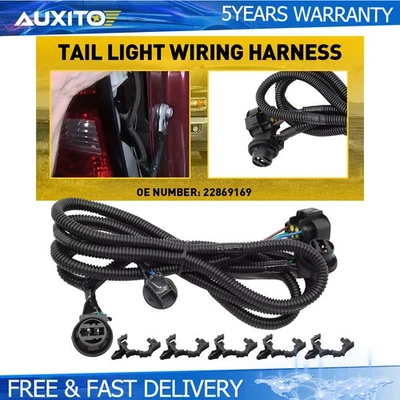 Soquete chicote de fios para lâmpada traseira Silverado Sierra 2014-2015 22869169 - Imagem 1 de 4