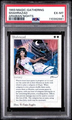 Magic The Gathering: Arabian Nights PSA 6 Shahrazad MTG Arabian Nights - Image 1 of 3