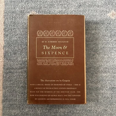 The Moon and Sixpence Somerset Maugham with Illustrations by Gauguin 1941 - Imagem 1 de 4