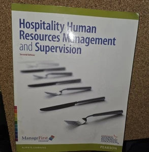 ManageFirst : Hospitality Human Resources Management and Supervision Pearson New - Picture 1 of 2