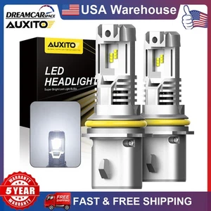 2Pc 9007 HB5 LED Headlight High Low Beam 6500K Bright White Bulbs Conversion Kit - Picture 1 of 11