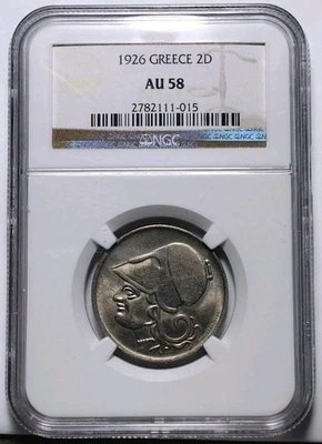 Greece 2 Drachma, 1926 C25-345 - Image 1 of 4