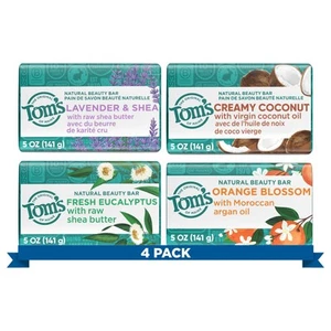 Bar Soap Variety Pack, Natural Bar Soap for Women and Men, Lavender & Shea, F... - Picture 1 of 6