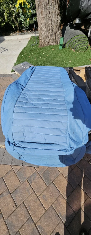 Par de fundas de asiento delanteras AZUL Bestop para CJ5/CJ7/Wrangler NOS COLOR RARO 79 80  Foto 1 de 4