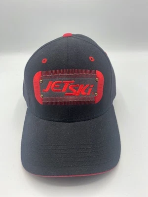 Gorra de béisbol negra ajustada Kawasaki JetSki Logo Motocicletas Talla S/M Foto 1 de 4
