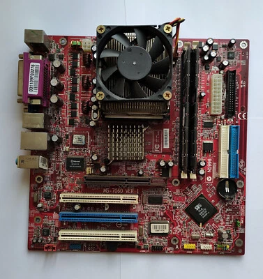 MSI 661FM2-V Motherboard with Pentium 4 3GHz CPU and 2GB RAM - Test OK! - Image 1 of 4