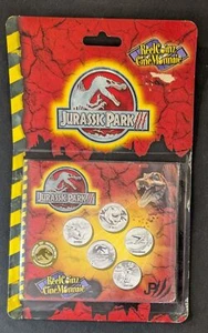 Jurassic Park III, Reel Coinz Set. Royal Canadian Mint. 2001 NEW (B) - Picture 1 of 2