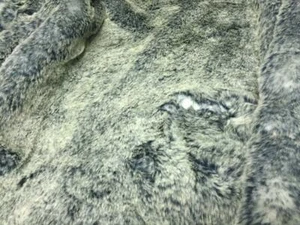 Material de tela de piel sintética súper lujoso - ESCARCHA AZUL SÚPER SUAVE - Imagen 1 de 1