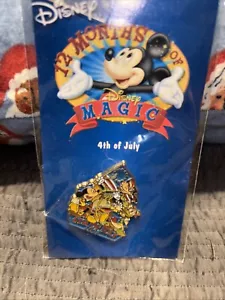 12 Months of Disney Magic Pin - 4th of July - Picture 1 of 3