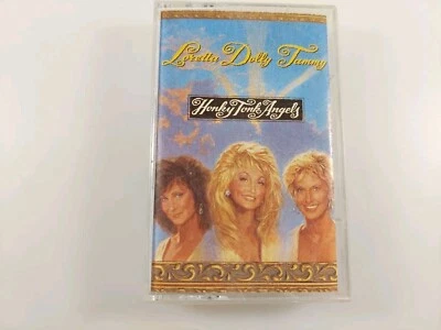 🎶🎵Honky Tonk Angels by Loretta, Dolly, Tammy (Cassette, Album, 1993, Columbia) Foto 1 de 4