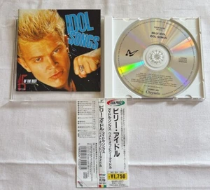 Billy Idol IDOL SONGS CD JAPAN With Obi 15 Tracks TOCP-3233 Out Of Print - Imagen 1 de 3