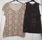 M&S WOMENS CLOTHING BUNDLE T SHIRTS TOPS SIZE 16 18