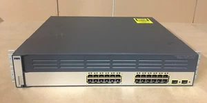 Cisco Catalyst 3750G Integrated Wireless LAN Controller WS-C3750G-24WS-S25 - Picture 1 of 2