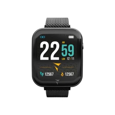 Orologio Smartwatch Unisex TECHMADE TM-TALK-MBK Con Cinturino Nero - Immagine 1 di 4