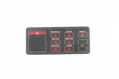 USED 1983-1993 BMW E30 318i 320i 323i 325i M3 Check Panel Faceplate 62141375750 - Image 1 of 2