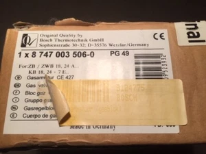 BOSCH JUNKERS 87470035060 GASARMATUR CE 427 ZB ZWB 18 24 A KB 18 24 -7 E NEU - Bild 1 von 3