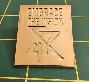 WWE Slam Crate Exclusive Seth Rollins Embrace The Vision Collectors Pin - Picture 1 of 2