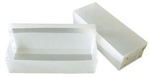 BOX CARTOLINE SCATOLA SEMITRASPARENTE PER CONSERVARE LE CARTOLINE DIM 16 X 40 CM - Foto 1 di 1