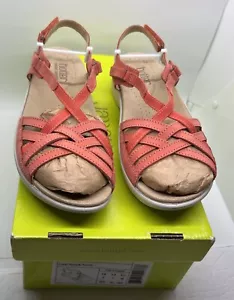 Lo último Sandalia Mujer Maisie Correa Coral Nubuck Textil Talla 7 Nueva con Defectos VER - Imagen 1 de 24