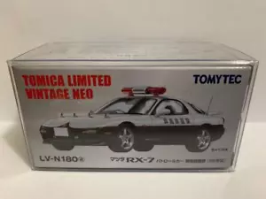 Tomica Limited Vintage Neo Tomytec LV-N180a Mazda RX-7 FD3S Police Patrol Car - Picture 1 of 3