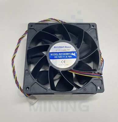 6000 RPM Bitmain Antminer Cooling Fan S19 S19j S19j Pro L3+ L3++ S17 T17 S19 T19