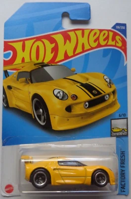 Hot Wheels 2022 nuevo de fábrica 6/10 Lotus Sport Elise 136/250 (amarillo) (int. Tarjeta Foto 1 de 2