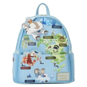 Loungefly Avatar The Last Airbender Map of the Four Nations Mini Backpack - Picture 1 of 7