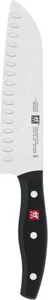 ZWILLING Twin Signature 7-inch Hollow Edge Rocking Santoku Knife - Picture 1 of 9