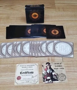 Tarjetas mágicas Seals of Solomon de Inna Vinitski edición firmada y numerada - Imagen 1 de 8