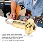 6.35mm Guitar Output Jack Socket Metal Construction Endpin Pickup Jack Socke TPG
