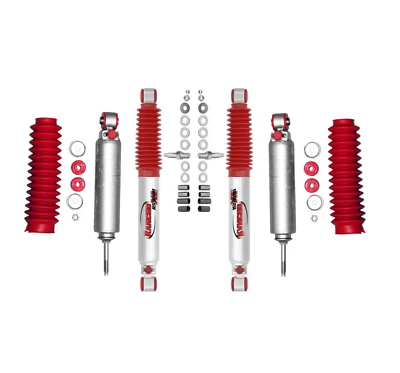 Juego de amortiguadores traseros y delanteros Rancho con suspensión para Ford F-100/F-150/F-350/Bronco 2x2/4x4 Foto 1 de 3