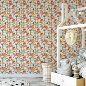 Baby Room Decor - ADHESIVE VINYL WALLPAPER - B011 - Picture 1 of 1