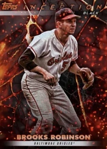 [DIGITAL] Topps Bunt - Brooks Robinson - Inception Black 23 S1 - Fire Base - Picture 1 of 1