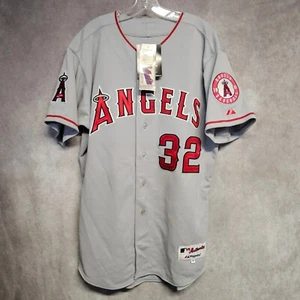 NWT Majestic Authentic Los Angeles Angels Josh Hamilton 32 Jersey 48 XL $260 - Picture 1 of 10