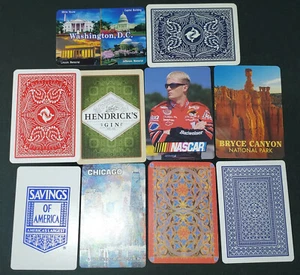 ARMENIA USA PLAYING CARDS JOKER JESTER RARE LOT ALL DIFFERENT 10 RARE BRYCE GIN - Picture 1 of 8