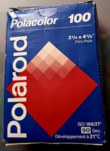 Polaroid Polacolor 100 Profesional Instant Color Pack Film (2 packs, 16 photos) - Picture 1 of 5